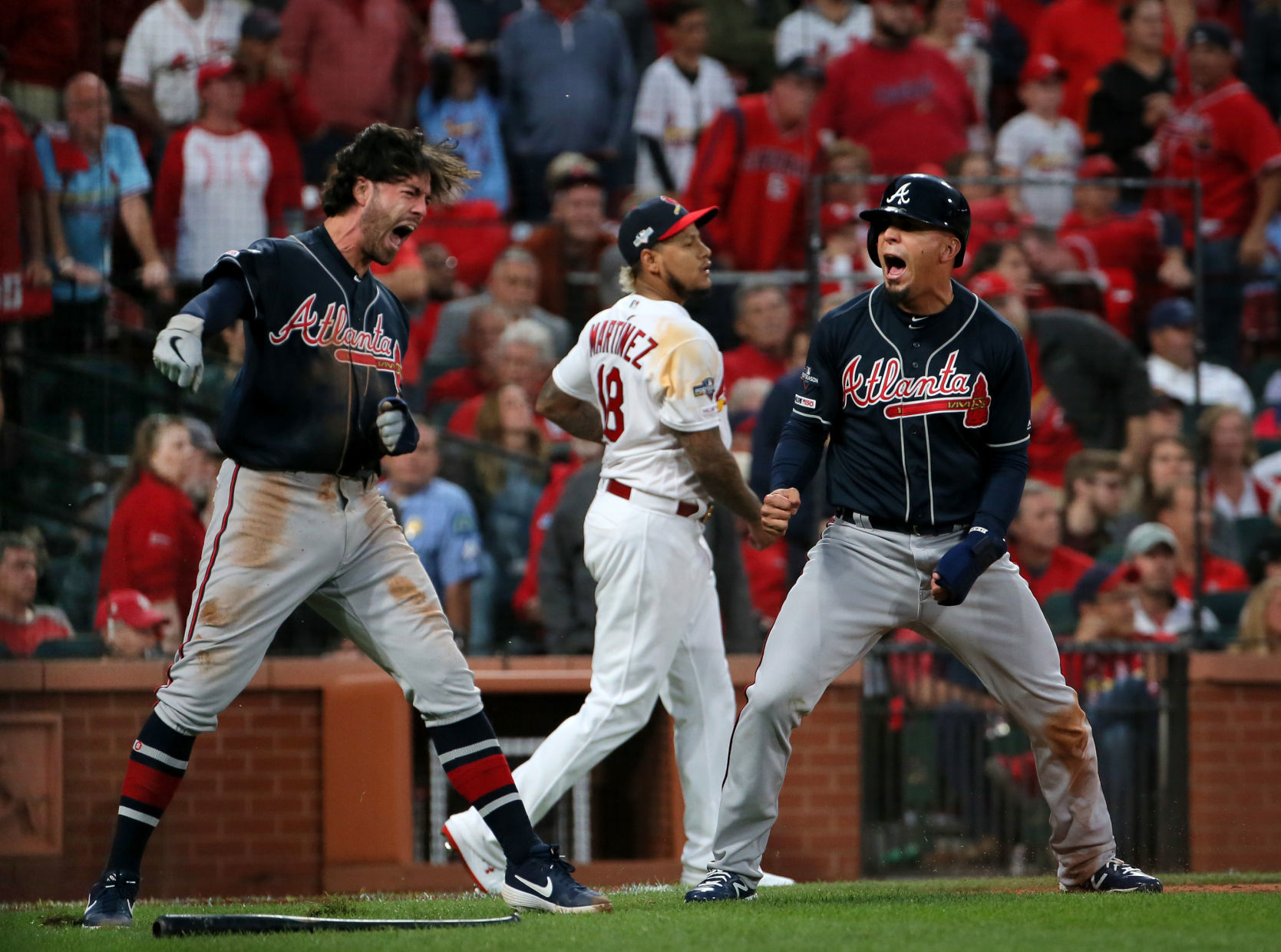 Atlanta Braves vs St. Louis Cardinals, Game 3 NLDS in St. Louis